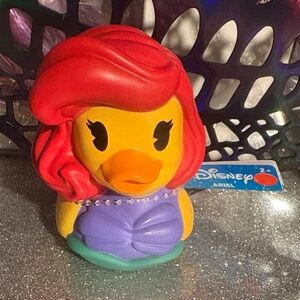 Disney Ariel Duck with Red Hair and Purple Outfit